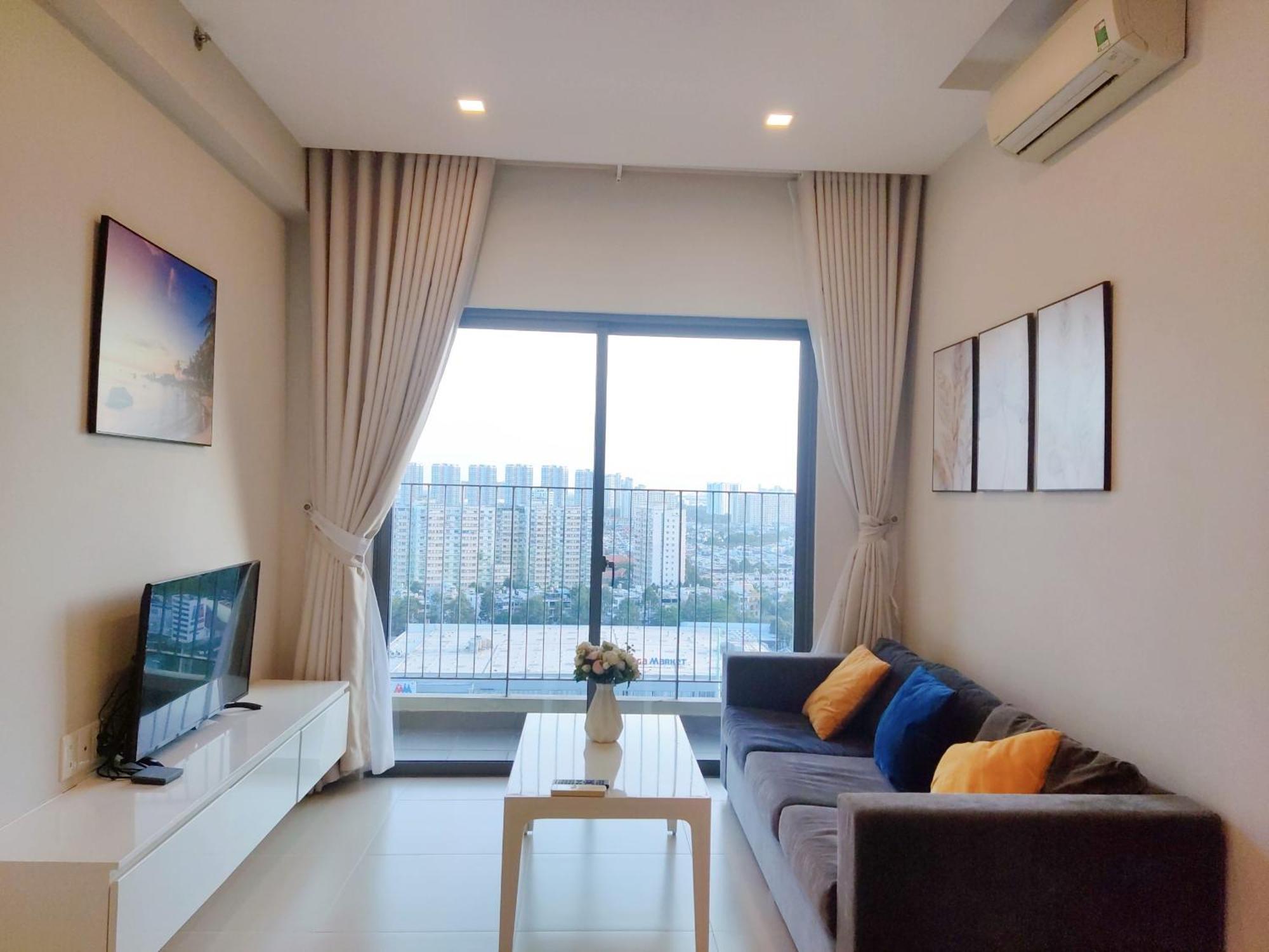 Masteri Thao Dien Comfy Apartment #Nice Balcony #Opening View مدينة هوشي منه المظهر الخارجي الصورة