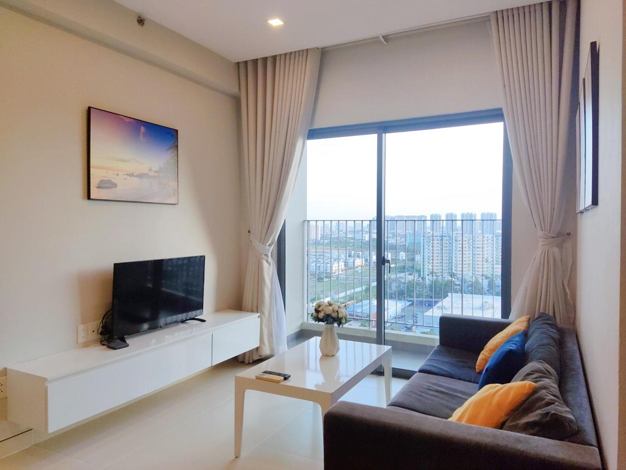 Masteri Thao Dien Comfy Apartment #Nice Balcony #Opening View مدينة هوشي منه المظهر الخارجي الصورة