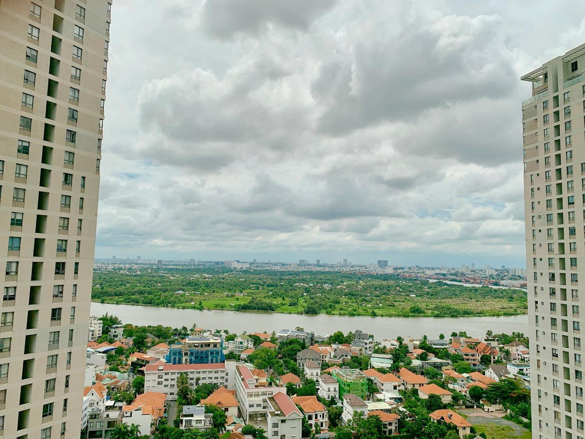 Masteri Thao Dien Comfy Apartment #Nice Balcony #Opening View مدينة هوشي منه المظهر الخارجي الصورة